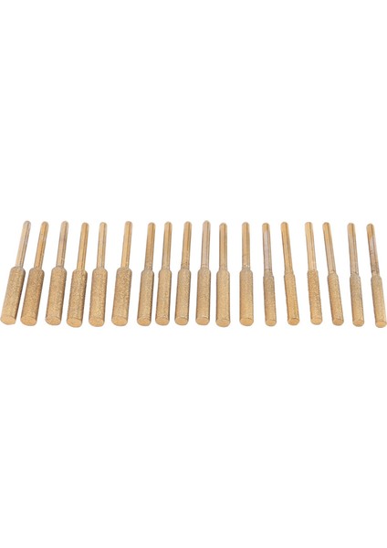 18PCS Sertlik Elmas Testeresi- Titanyum Kaplama Bozluk Taş Dosyası Keskinleştirme Tekerlekleri Teshil Dosyası (Yurt Dışından)