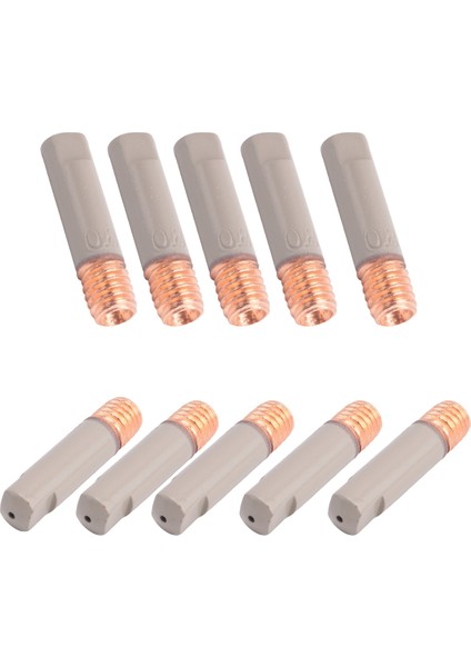 MB 15AK Kaynak Kontak Uçları Kaplama 25 mm M6 Gaz Nozul Tip Mig Kaynak Torche Kaynak Aracı Parçaları 0 8mm (Yurt Dışından) modelleri