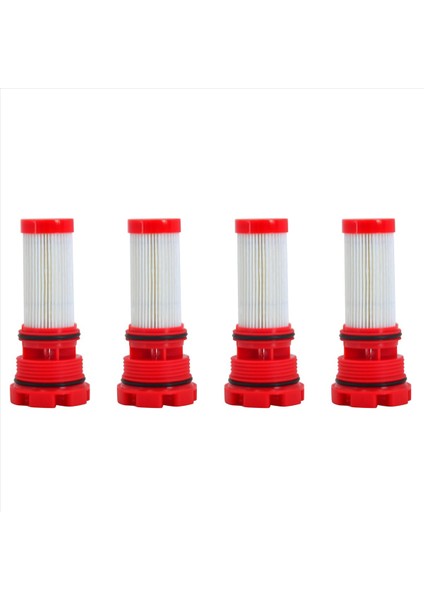 Ford Mercury Optimax/verado Motorları Için 4x Yeni Kırmızı Yakıt Filtresi 8M0020349 884380T (Yurt Dışından)