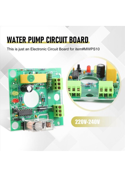 Su Pompası Otomatik Pers Kontrolü Kontrol Anahtar Devre Kartı 10A Popüler Pompa Yedek Parçaları (Yurt Dışından) indirimleri