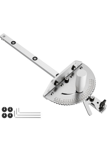 Hassas Geter Göstergesi Tablo Testere 120 Açılı Uçlu Mezar Göstergesi ve Masa Testere Için Tekrarlayan Kesme Flip Durağı (Yurt Dışından) fırsatları