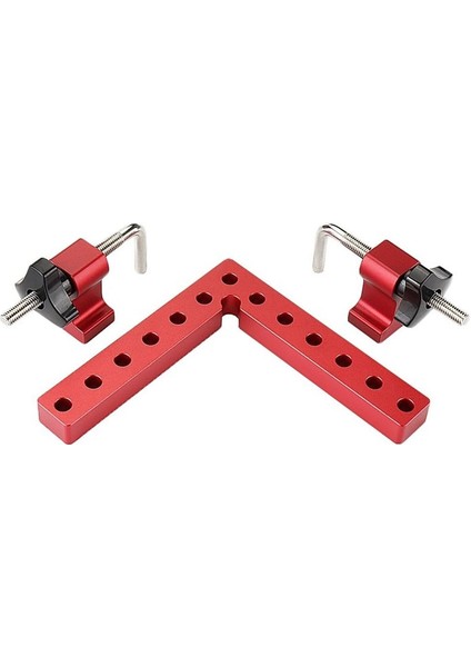 3 Adet 100 mm Ahşap Sağ Açılı Armatür Sağ Açılı Sabitleme Kelepçesi L-Şekilli Yardımcı Fikstür (Yurt Dışından)