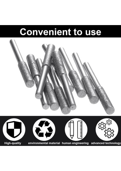 30 Adet Testere Bileme Taşları Taşlama Taş Dosya 5/32 Inç/ 4 mm ve 50 Adet Burr Taşlama Taş Dosyası (Yurt Dışından) fırsatları