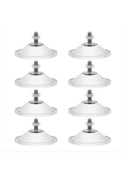 8pcs Ağır Hizmet Tipi Emme Bardağı Güçlü Kalınlaşmış Pencere Emme Bardağı Temiz Pvc Pedler 2 16 Inç Büyük Vantal (Yurt Dışından)