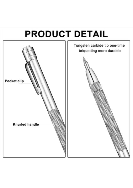 50 Adet Tungsten Karbür Scriber Mıknatıslı Alüminyum Dribriber Seramik Cam Mermer Için Klipli Klipli Gravür Kalemi (Yurt Dışından) fırsatları