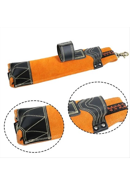 Kaynak Elektrot Tutucu Kaynak Çubuk Depolama Tüpü Cowhide Elektrot Tutucu Kaynak Çubuğu Torbası Kaynak Çubuğu Bel Torbaları (Yurt Dışından)