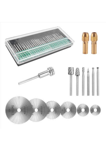 45PCS Elmas Gravür Aksesuarları Set Yönlendirme Bit Dairesel Testere Bıçağı Elmas Çapal (Yurt Dışından) modelleri