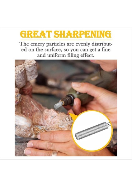 21PCS Elmas Chainsaw Bileme 1/8inch Sertlik Burr Taşlama Taş Testere Bileme Kiti (Yurt Dışından) indirimleri