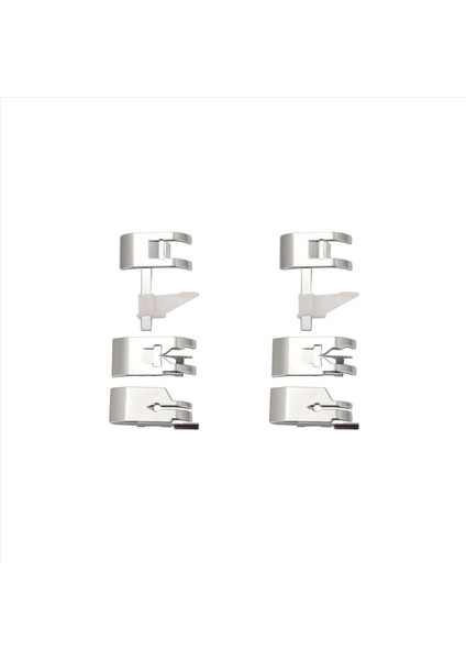 2x Dikiş Makinesi Baskı Ayak Seti-1/4 Inç Yatay Ayak/ayarlanabilir Kılavuz Dikiş Baskı Ayağı/kenar Birleştirme Dikiş (Yurt Dışından)