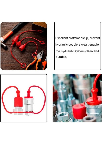 Iso-A 1/2 Hidrolik Hızlı Kuplör Erkek Toz Kapağı ve Kadın Fiş Kapağı Hidrolik Hızlı Bağlantı Kesikleri Bağlantıya Uygun (Yurt Dışından) modelleri