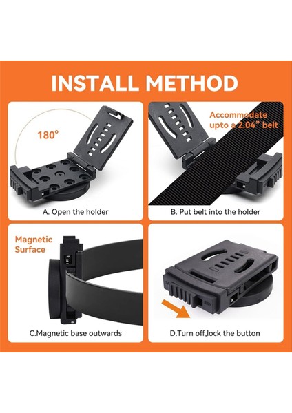 3pcs Manyetik Takım Kemeri Klipsi Kemer Için Mıknatıs Takım Tutucu Çekiç Tornavida Için Manyetik Klipsi Takım Kemer Aksesuarları (Yurt Dışından) indirimleri