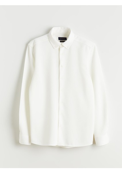 Yeni Sezon Regular Fit Desenli Uzun Kollu Erkek Gömlek indirimleri