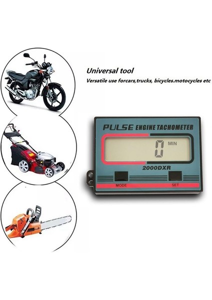 Çok Fonksiyonlu Takometre El Tipi Indüksiyon Zinciri Çim Biçme Makinesi Benzinli Motor Dakikalar Halinde Zamanlanmış Takometre (Yurt Dışından) fiyatları