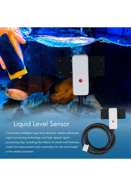 Sıvı Seviye Sensörü Temassız Şamandıra Su Seviyesi Switch Su Seviye Kontrolör Algılama Aracı (XKC-Y26-PNP) (Yurt Dışından) modelleri