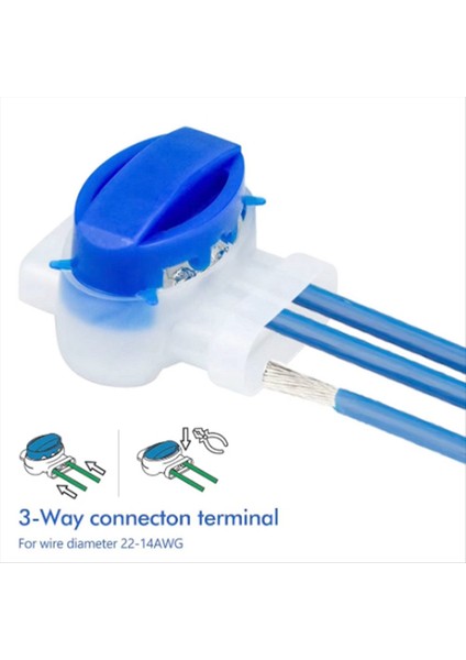 Robotik Çim Biçme Makinesi Konektörleri 3 Pin 314 Kablo Bağlantısı Gardena/husqvarna/worx 100 Pcs Için Terminal Tel Konektörleri (Yurt Dışından) modelleri
