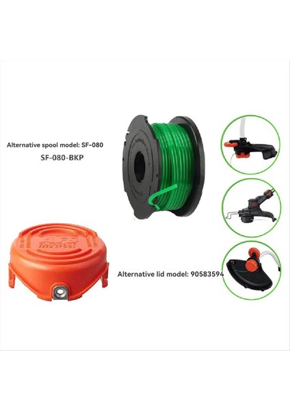 3pcs Düzeltici Makara Hattı + 1 Pcs Cap SF-080-BKP/90583594 GH3000 LST540 LST540B GH3000R Çim Biçme Makinesi Aksesuarları Için Değiştirin (Yurt Dışından) fırsatları