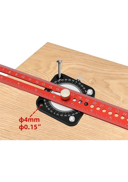 Ahşap Işleme Pusula Cetveli 12 Inç Alüminyum Alaşım Çizim Pusula Paralel Dikey Geçiş Hükümdarı T Tipi Çizim Hükümdarı (Yurt Dışından) fiyatları
