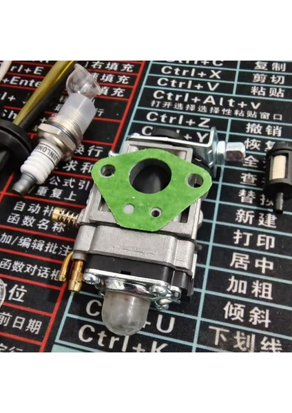 15MM Karbüratör Kiti Scooter Brushcutter 40-5 43CC 47CC 49CC 50CC Için Karbüratör Benzin Çim Düzeltici 2 Vuruş (Yurt Dışından) indirimleri