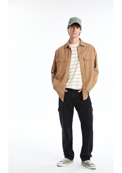 Yeni Sezon 700 Straight Fit Erkek Kargo Jean Pantolon