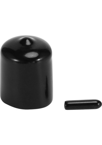 156 Parça Vinil Elastik Uç Kapak Cıvataları Vidalar Kauçuk Diş Koruma Güvenlik Kapakları 9 Boyutlar 2/25 Ila 4/5 Inç (Siyah) (Yurt Dışından) modelleri