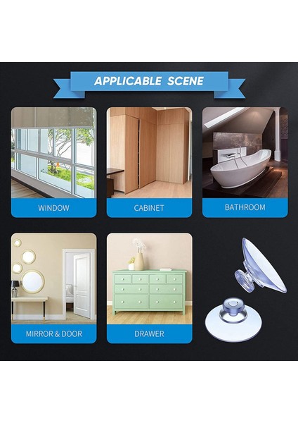 300PCS Şeffaf Vantuzlar Plastik Emme Bardağı Açık Hava Mutfak Banyo Pencere 20MM Için Kancasız Pedler (Yurt Dışından) indirimleri