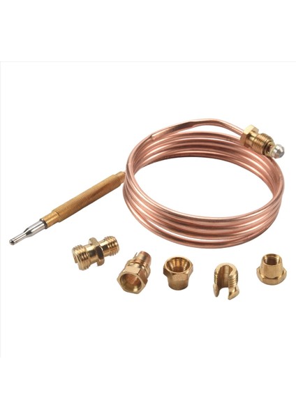 Evrensel Gaz Sobası Termokupl 5 Pcs Somun Isıtma Gaz Brülörü Değiştirme Termokupl Adaptör (Yurt Dışından) fiyatları