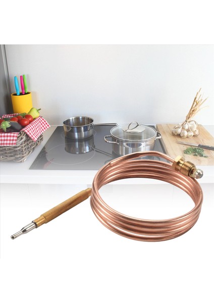 Evrensel Gaz Sobası Termokupl 5 Pcs Somun Isıtma Gaz Brülörü Değiştirme Termokupl Adaptör (Yurt Dışından) fırsatları