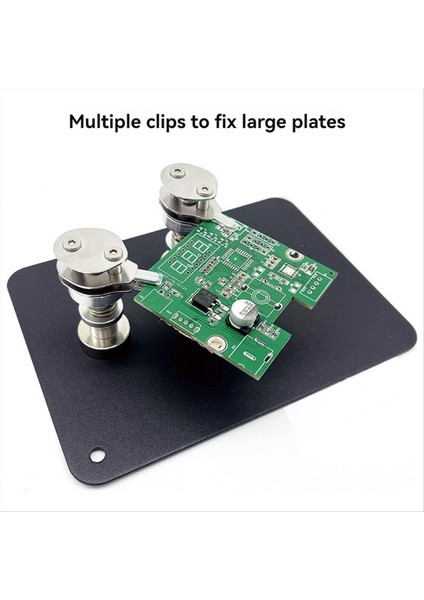 Mini Pcb Klips Imalat Onarımı Küçük Tahta Sabitleme Anakart Bileşenleri Kaynak Düzeltme Kelepçesi Taban ile (Yurt Dışından) fiyatları