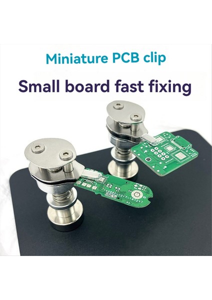 Mini Pcb Klips Imalat Onarımı Küçük Tahta Sabitleme Anakart Bileşenleri Kaynak Düzeltme Kelepçesi Taban ile (Yurt Dışından) modelleri