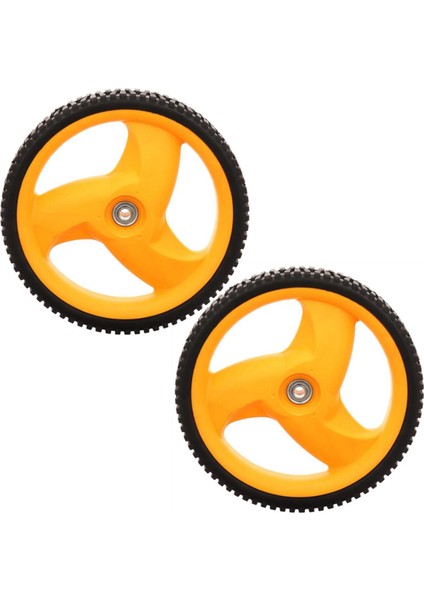 Husqvarna Mcculloch Için 2x 293 mm Çim Biçme Makinesi Arka Tekerleği 5324035-09 5324327-49 532403509 532432749 (Yurt Dışından)