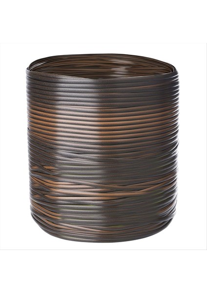 120 Ft Hasır Onarım Kiti Plastik Hasır Onarım Malzemeleri Veranda Için Görünür Şeritli Gradyan Koyu Kahverengi (Yurt Dışından)