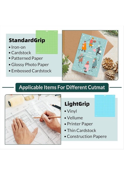 4 Paket 12X12 Inç Kesme Paspasları Keşfetmek Için Air 2/hava/bir/maker Yapışkan Yapışkan Yedek Kesme Paspasları (Yurt Dışından) indirimleri