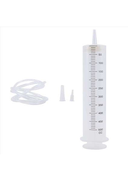 Büyük Şırınga Boru 500ML Plastik Şırınga Sıvı Yağ Tutkal Için Tüp Dönüştürücü Kapağı ile (Yurt Dışından) fiyatları