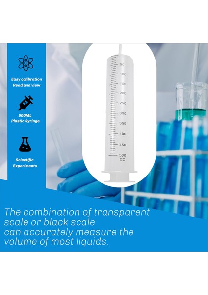 Büyük Şırınga Boru 500ML Plastik Şırınga Sıvı Yağ Tutkal Için Tüp Dönüştürücü Kapağı ile (Yurt Dışından) indirimleri