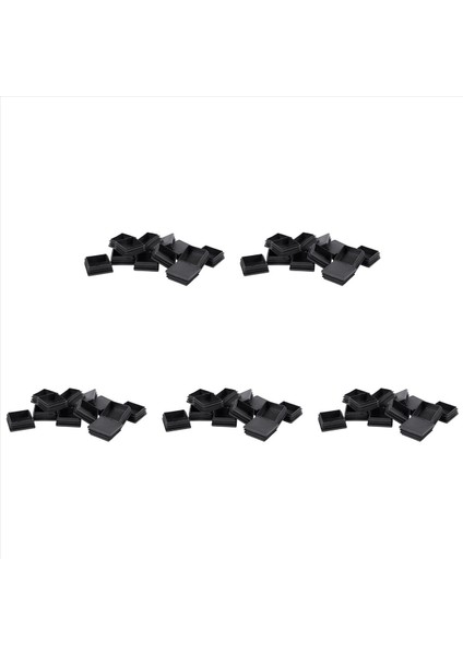 50MM x 50MM Plastik Kare Uç Fişler Kapak Borusu Ekler 60PCS (Yurt Dışından)