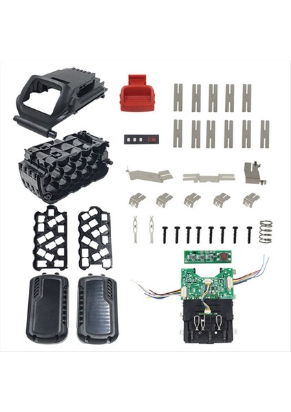 DCB609 Devre Kart+Dewalt 20V 60V Flexvolt Için Kılıf Kiti DCB612 15X18650 Lı-Ion Pil Şarj Koruma Kurulu Kiti (Yurt Dışından)