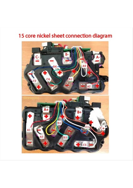 DCB609 Devre Kart+Dewalt 20V 60V Flexvolt Için Kılıf Kiti DCB612 15X18650 Lı-Ion Pil Şarj Koruma Kurulu Kiti (Yurt Dışından) indirimleri