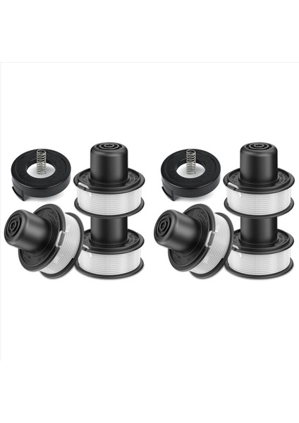 6x A6226-XJ Strımmer Mukak Siyah+Decker Grasmer Ile Yanıplı GL250 GL310&#39 U Strimmer Makara Kapağı ile Değiştirin (Yurt Dışından)