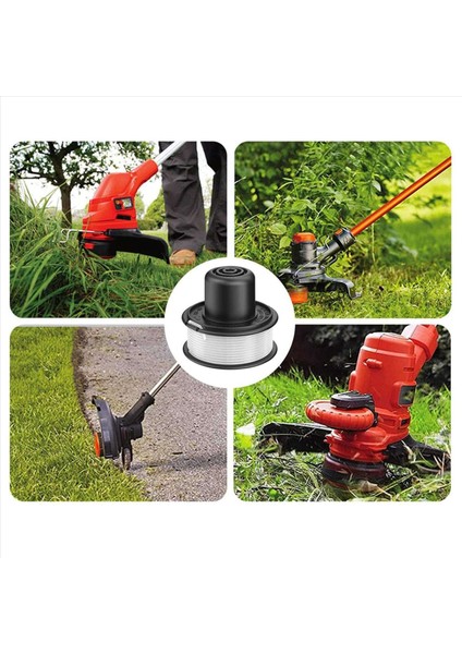 6x A6226-XJ Strımmer Mukak Siyah+Decker Grasmer Ile Yanıplı GL250 GL310&#39 U Strimmer Makara Kapağı ile Değiştirin (Yurt Dışından) indirimleri