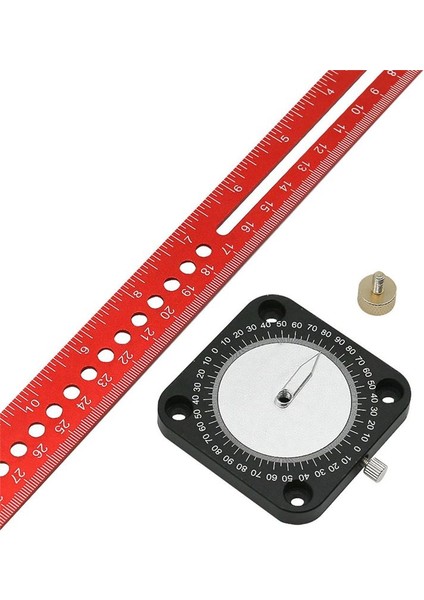 Ahşap Işleme Pusula Cetveli 12 Inç Alüminyum Alaşım Çizim Pusula Paralel Dikey Geçiş Hükümdarı T Tipi Çizim Hükümdarı (Yurt Dışından) fırsatları