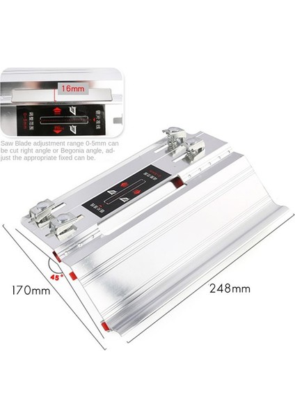 45 Derece Açı Kesme Makine Destek Taş Yapı Için Seramik Karo Kesici Pah Dağı Köşe Kesme (Yurt Dışından) fiyatları