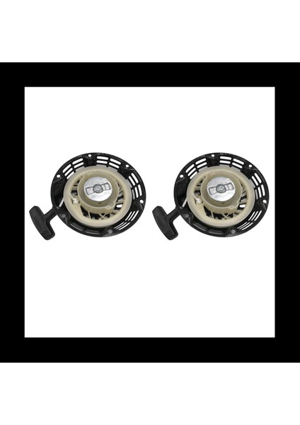 2x Siyah Geri Geri Çekme Geri Çekme Başlangıç Honda GX160 GX200 5 5hp 6 5hp Çim Döşeme Çim Biçme Makinesi Motor (Yurt Dışından)