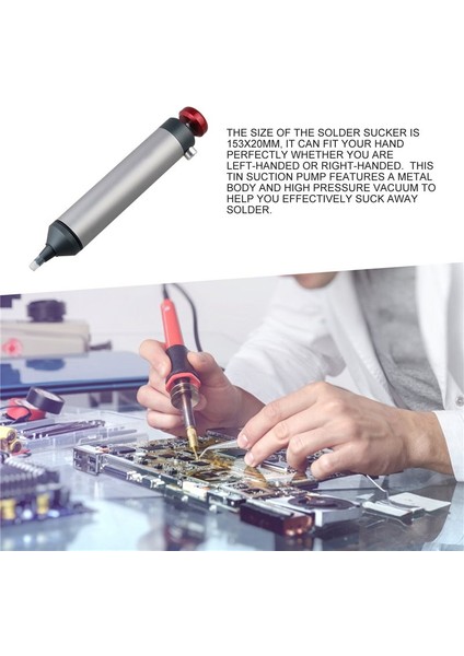 Desoldering Pompa Seçici Ss-02 Profesyonel Lehim Aracı Desoldering Pompa Seçici Çıkarma Aracı (Yurt Dışından) fırsatları