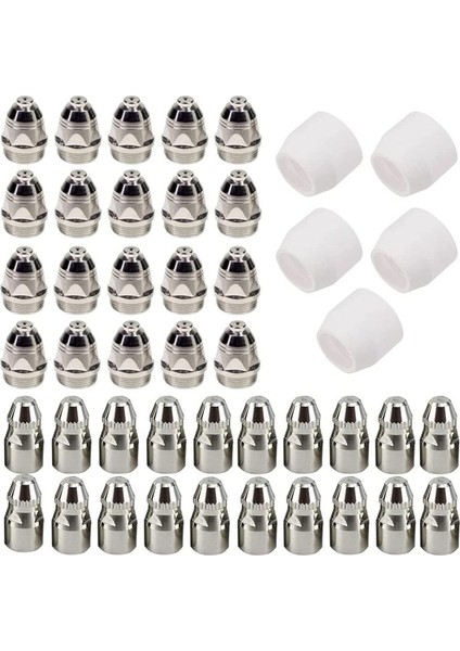 45PCS P80 Plazma Elektrot Uç Nozumu Plazma Kesme Elektrot Nozumu Plazma Sarf Malzeme P-80 Plazma (Yurt Dışından)