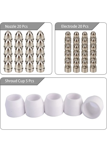 45PCS P80 Plazma Elektrot Uç Nozumu Plazma Kesme Elektrot Nozumu Plazma Sarf Malzeme P-80 Plazma (Yurt Dışından) fiyatları