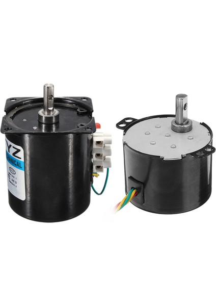 2 Pcs Kalıcı Mıknatıs Senkron Motor 1 Pcs 50KTYZ AC220V 10W 0 5A 2 5r/ Dk Ac Dişli Azaltma Motor Cw/ Ccw &amp 1 Pcs 68KTYZ Mini Dişli Motor Ac 220V 22 25R/ Dk Büyük Tork (Yurt Dışından) fiyatları