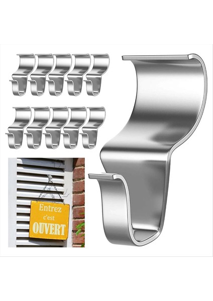 Açık Havada Asmak Için Vinil-Siding Kancaları 10 Adet Siding Için Ağır Hizmet Tipi Kancaları Yükseltme (Yurt Dışından) fiyatları