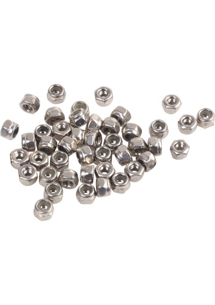 100PCS M2 Çinko Kaplı Kendi Kendine Kilitlenen Naylon Ek Altı Kilidi Fıstığı 50PCS Siyah ve 50PCS Gümüş (Yurt Dışından) indirimleri