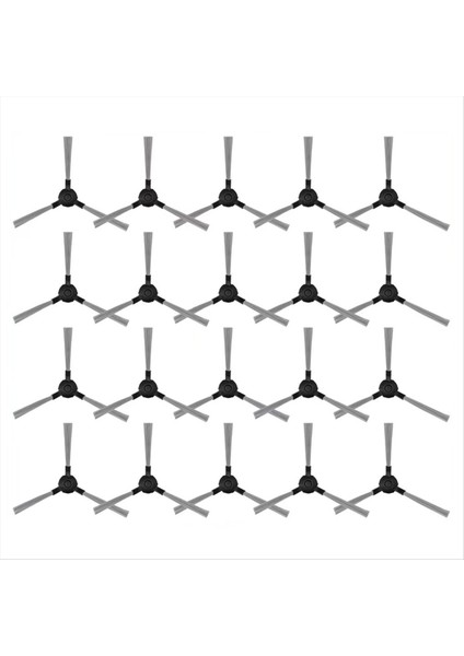 Jenxy SP812 Robot Vakum Temizleyici Yan Fırça Aksesuar Yedek Parça 20 Pcs (Yurt Dışından)