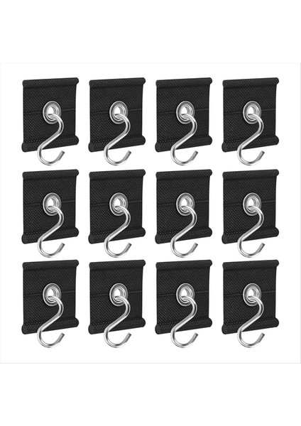 12PCS Rv Tente Kancaları Rv Kanopi Rv Boru Raylı Kanca Kamp Tente Kancaları Rv Tente Kancaları Boru Rayı Tente Kancaları Için (Yurt Dışından)